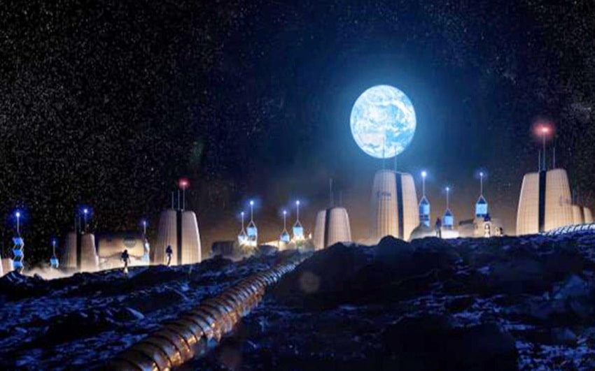 Ay'da İnşa Edilecek Evlerin Görüntüleri Geldi